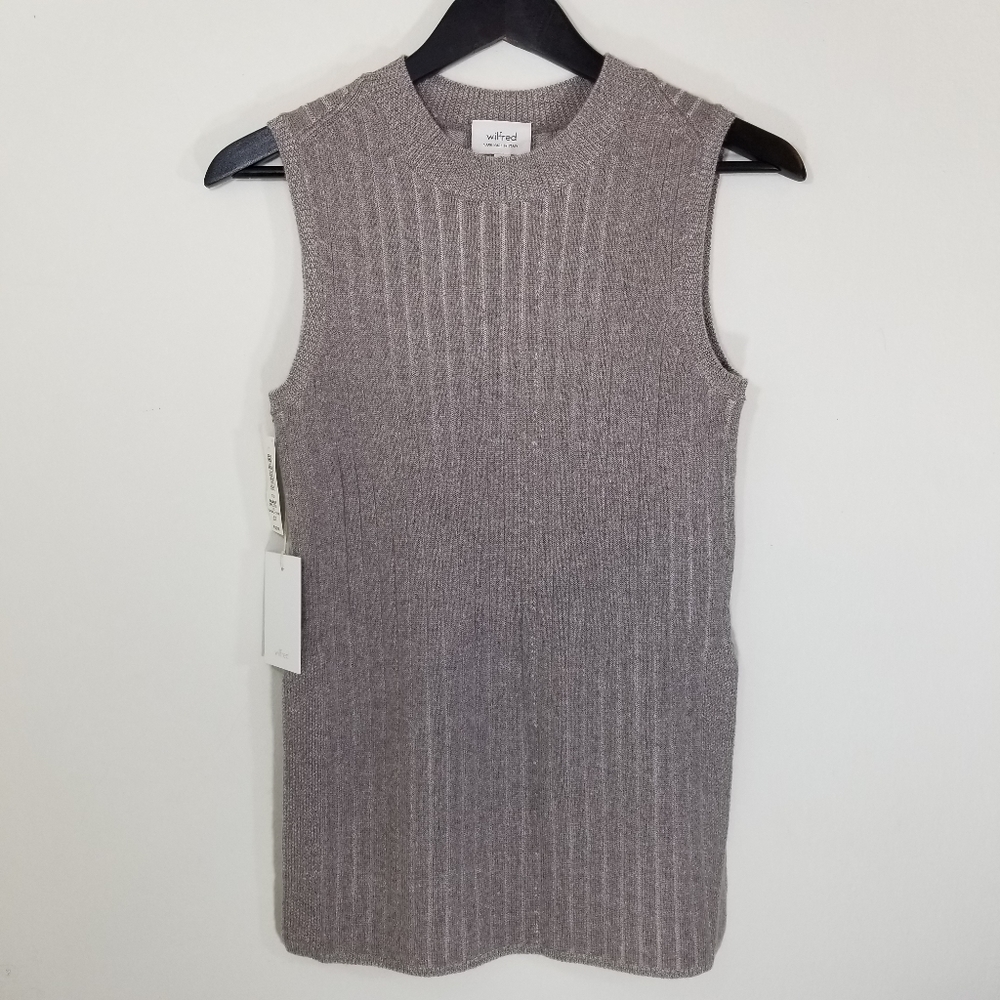 NWOT Aritizia Wilfred Palmier Wool Tunic
